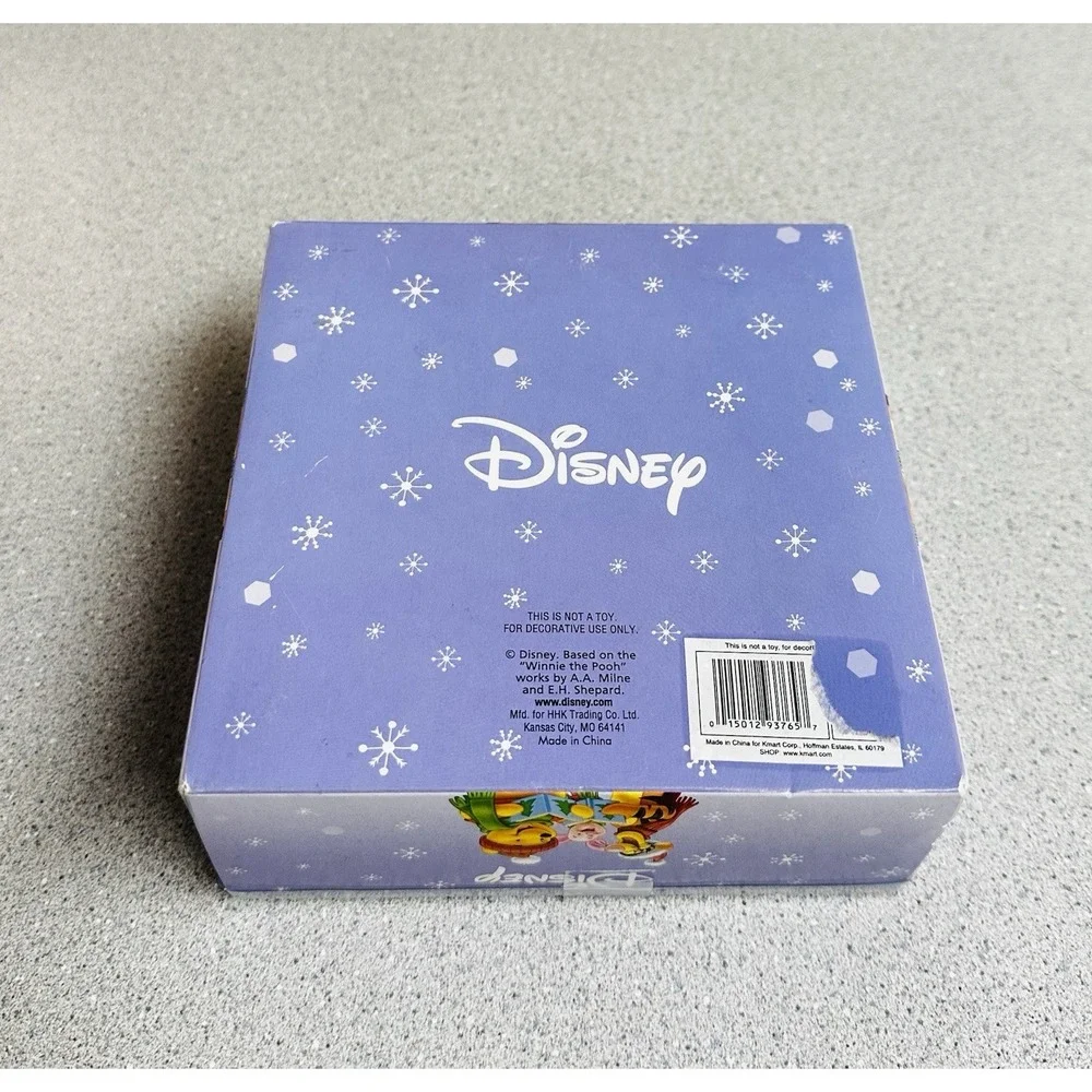 Vintage Disney Classics Lot of 4 Winnie Pooh  Christmas Ornaments